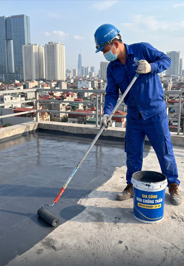 dịch vụ thi công sơn chống thấm