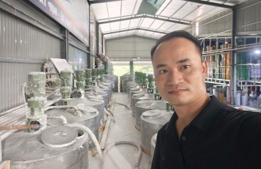 nhà máy gia công sơn