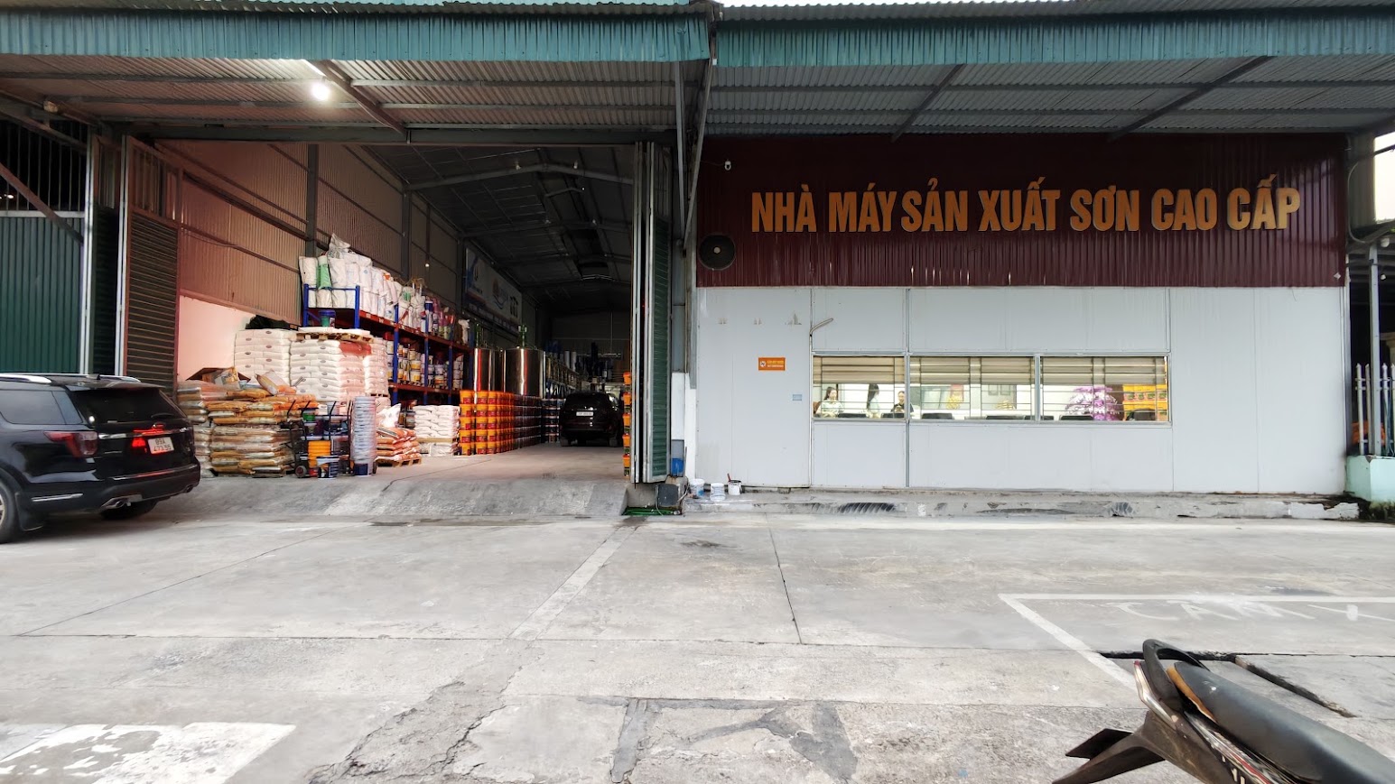 nhà máy sơn chống thấm