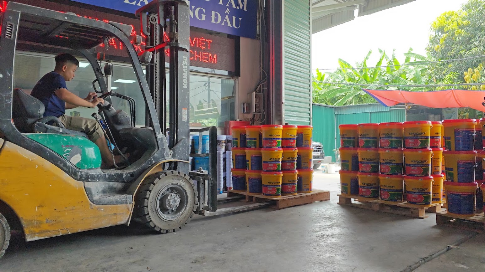 sản xuất sơn chống thấm
